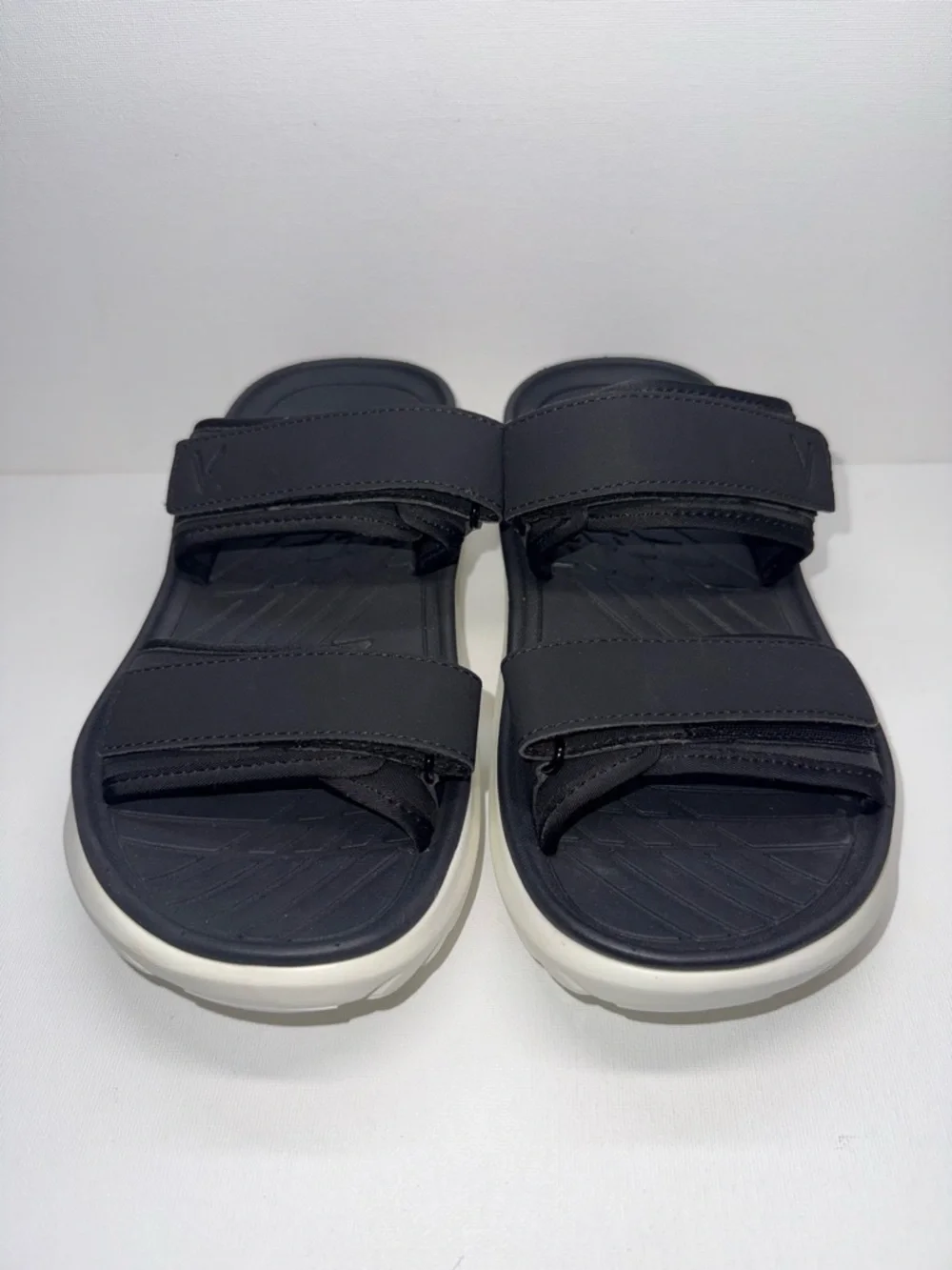 VIONIC UNISEX RENEWAL SLIDE SANDALS BLACK M-8.5. W-10